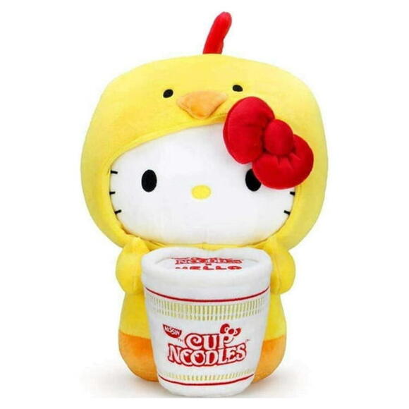 Other - Hello Kitty – Medium plush – Nissin Cup Noodles X Hello Kitty Chicken Cup Noodle